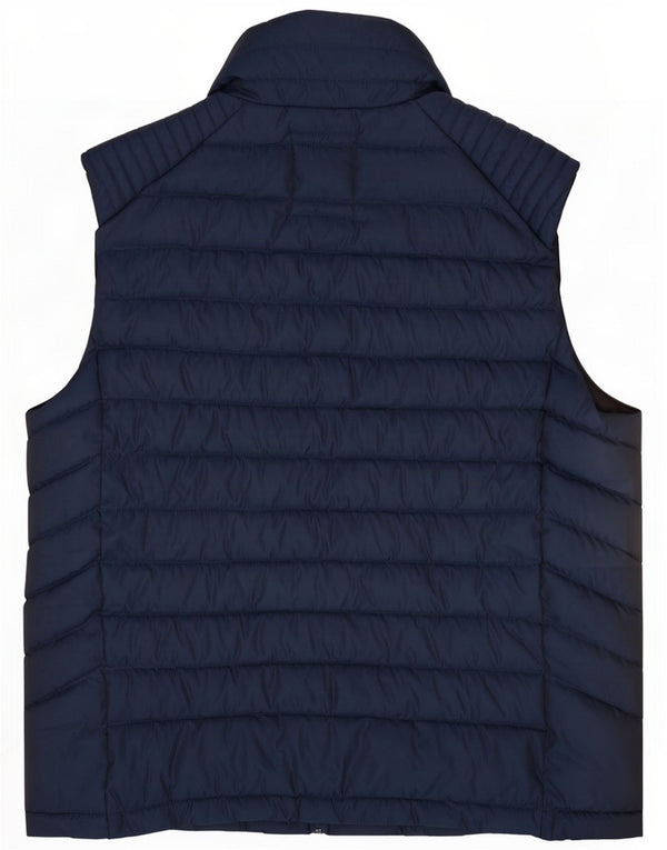 Paul Costelloe Chaleco acolchado para hombre UK 44 2XL Poliéster azul marino
