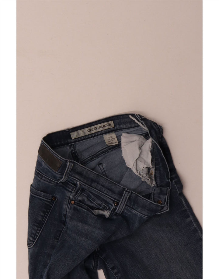 DKNY Womens Slim Jeans US 6 Medium W30 L30 Blue Cotton