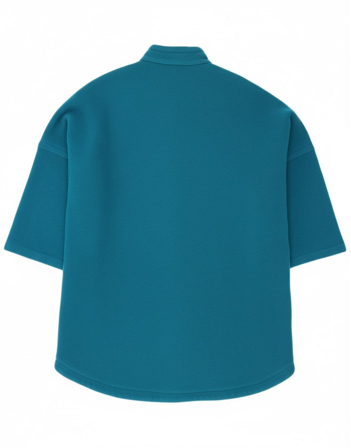 GUY LAROCHE Womens Overcoat UK 8 Small Blue Wool Vintage Guy Laroche and Second-Hand Guy Laroche from Messina Hembry 