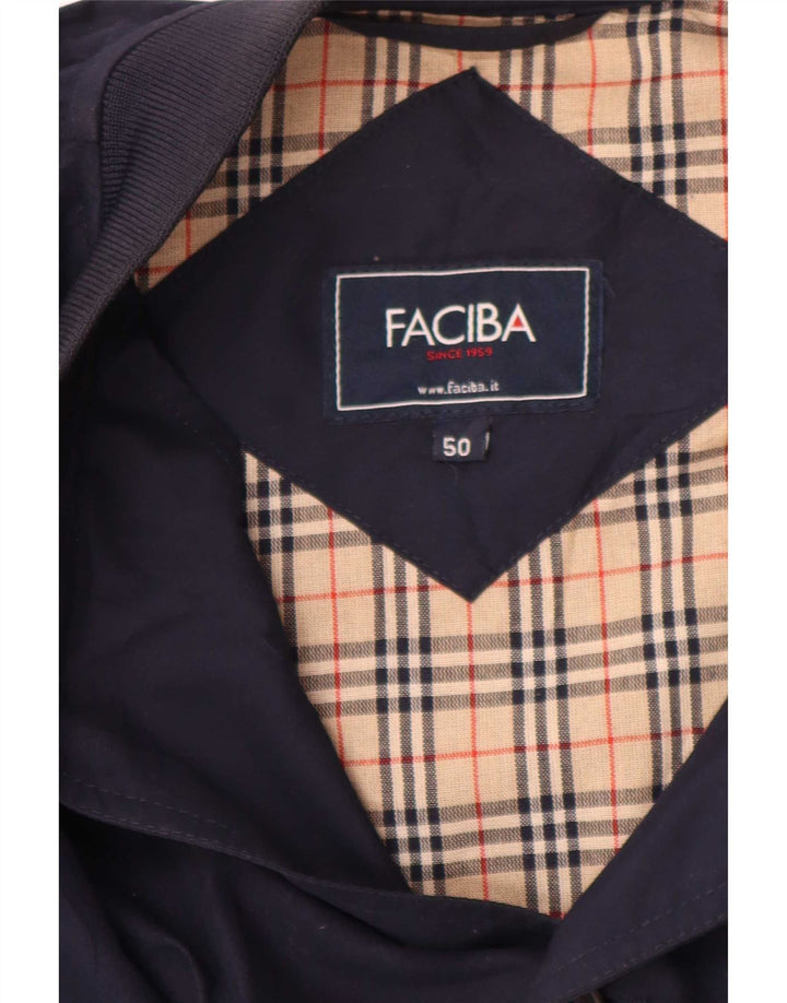Faciba Veste Bomber Homme IT 50 Large Bleu Marine