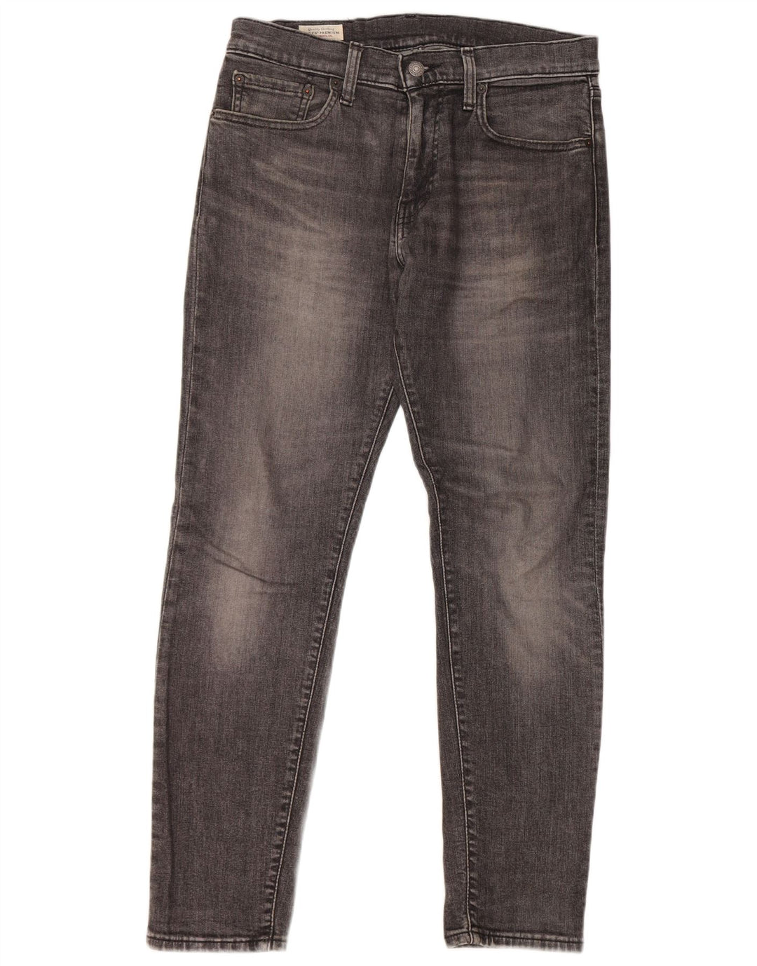 LEVI'S Mens Slim Jeans W31 L32 Grey Cotton