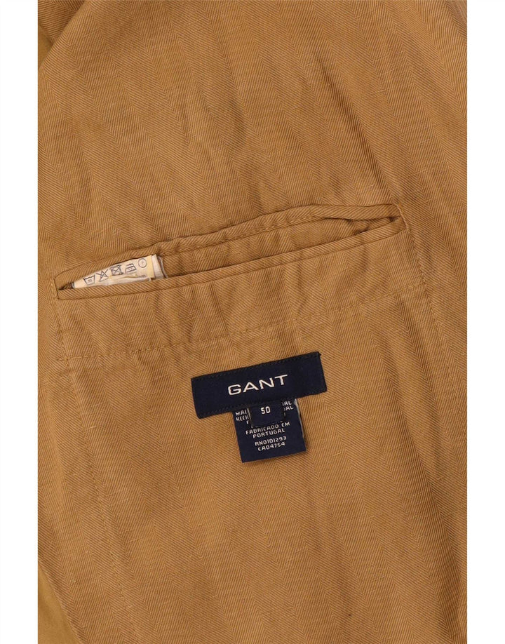 Ανδρικό σακάκι Gant 2 Button Blazer IT 50 Large Brown Λευκό