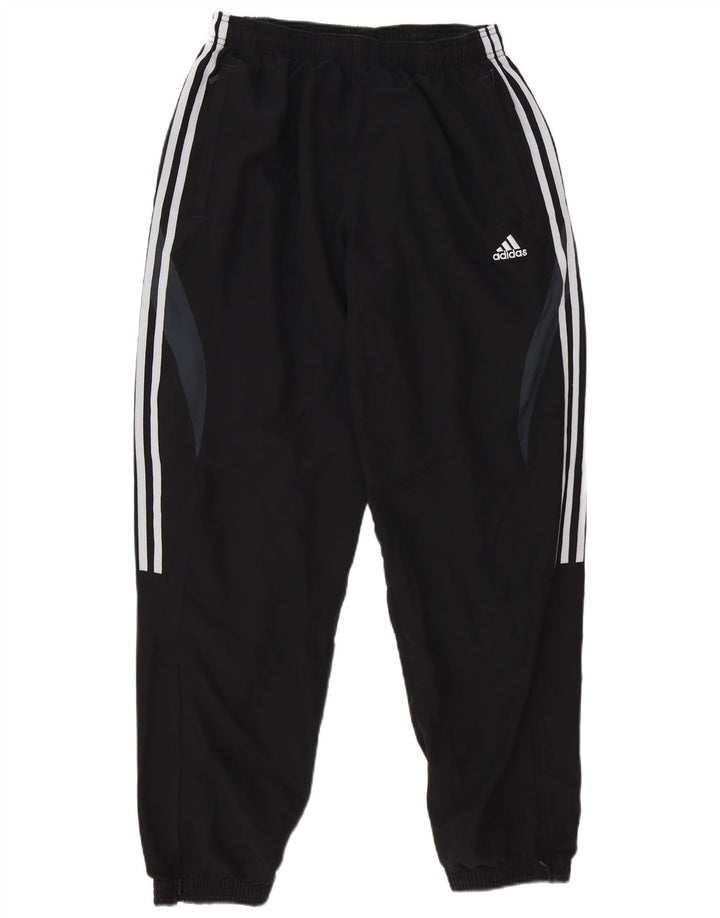 Adidas Mens Tracksuit Trousers Joggers Large  Black Colourblock Polyester