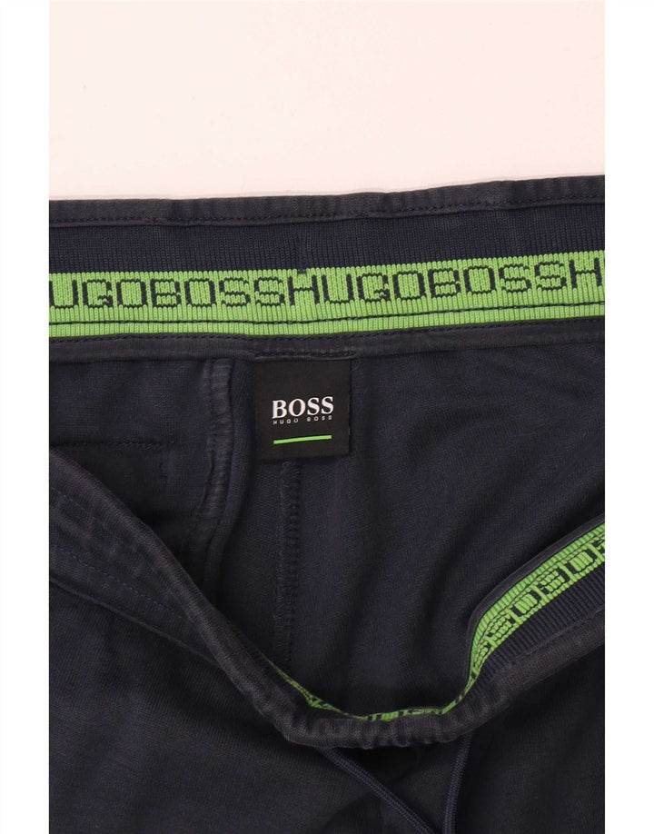 Hugo Boss Mens Tracksuit Trousers Joggers Small Navy Blue