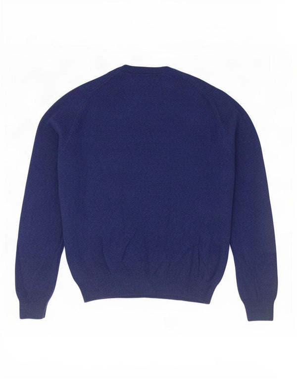 Ανδρικό πουλόβερ Marks & Spencer Blue Harbour Crew Neck Jumper Medium Lambswool