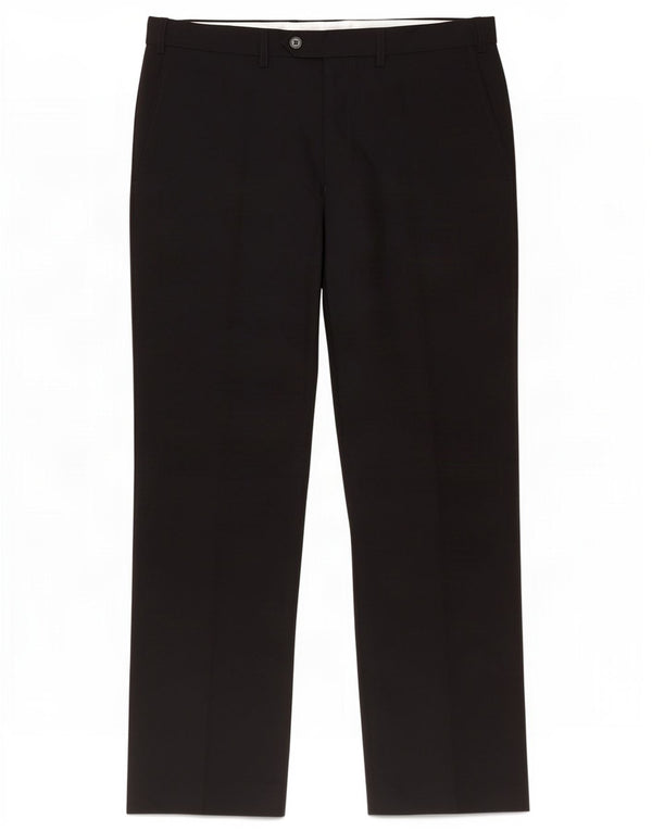 Pantaloni da abito dritti Regular Fit Marks & Spencer da uomo W36 L31 Blu Navy