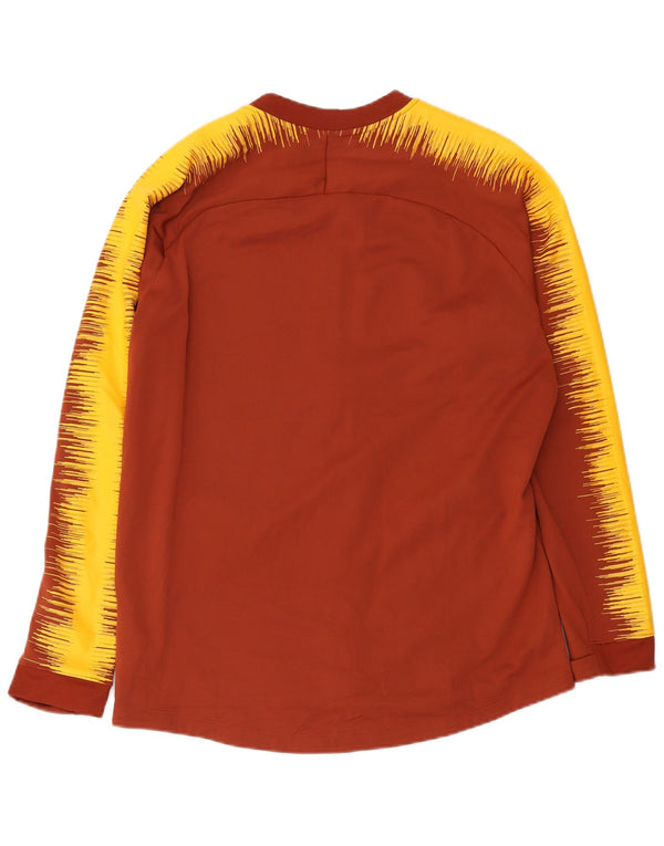 Nike Roma træningsdragt topjakke til mænd XL Maroon Colourblock Polyester