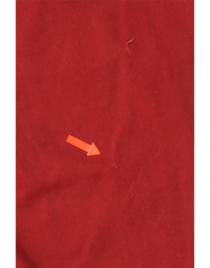 Marks & Spencer Mens Blue Harbour Straight Chino Trousers W38 L33 Red