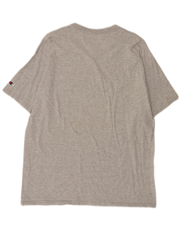Champion T-Shirt Graphique Rice University Homme Gris XL Coton