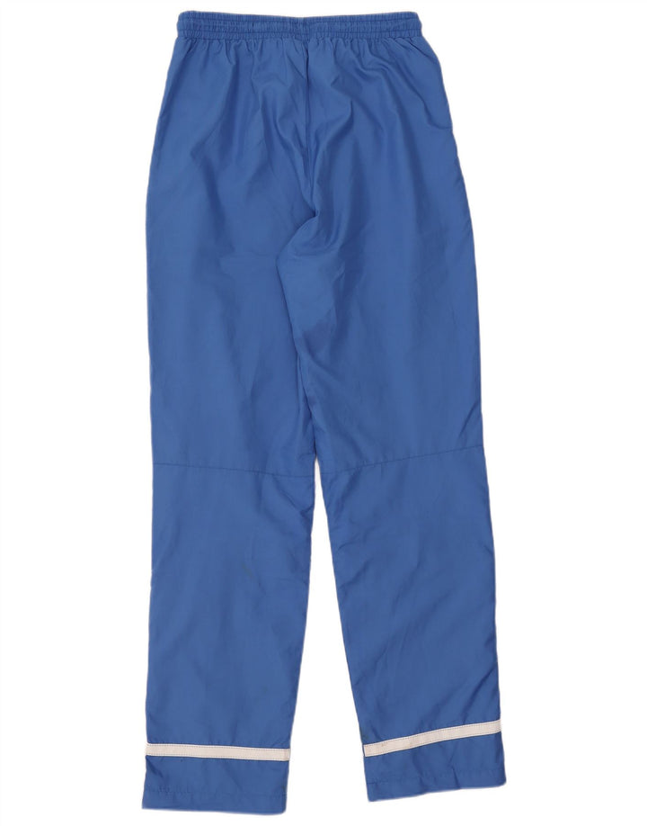 Asics Herren-Trainingshose aus mittelblauem Colourblock-Polyester