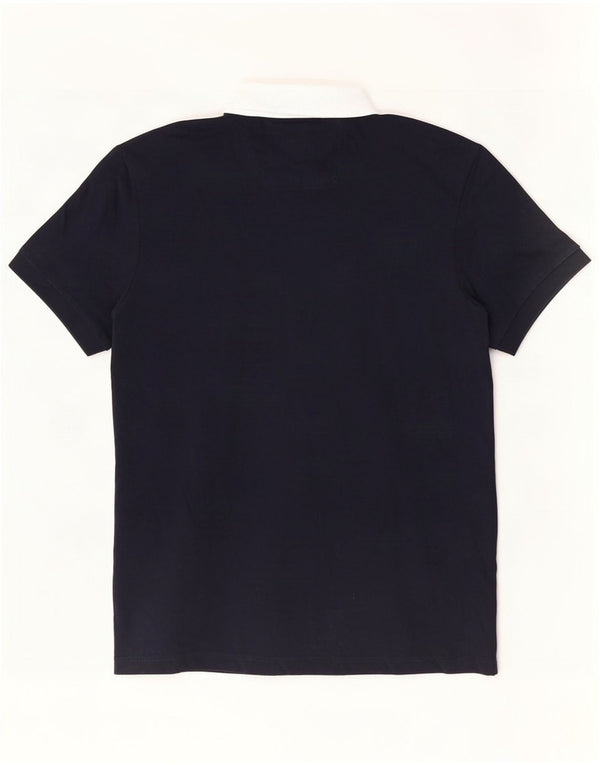 Hugo Boss Polo De Rugby De Ajuste Regular Con Gráfico Para Hombre Azul Marino Grande
