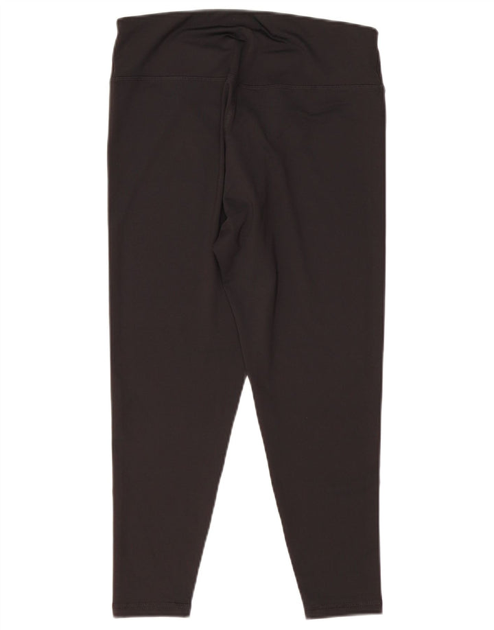 Puma Damen Capri-Leggings UK 14 Medium Schwarz Polyester