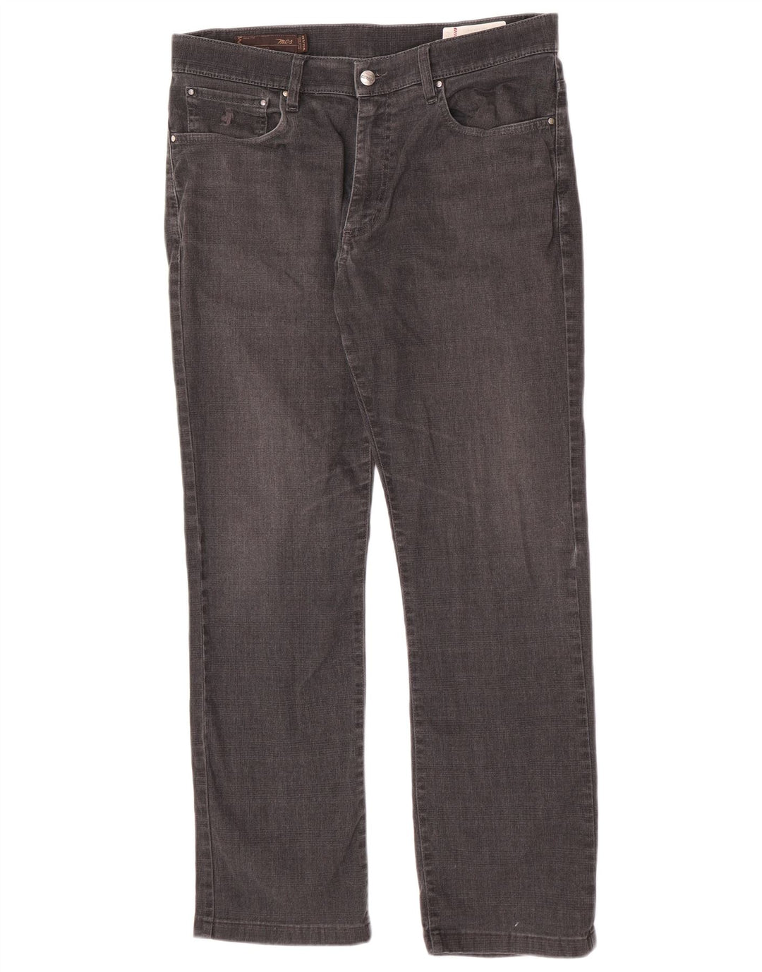 Marlboro Classics Mens Straight Casual Trousers W34 L30 Grey