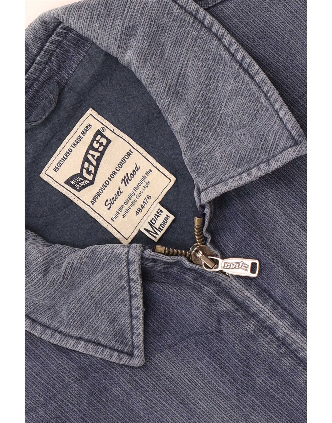 Gas Herre Utility Jacket UK 38 Medium Blue