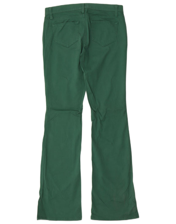 Pantaloni casual svasati da donna Benetton W30 L33 Verdi