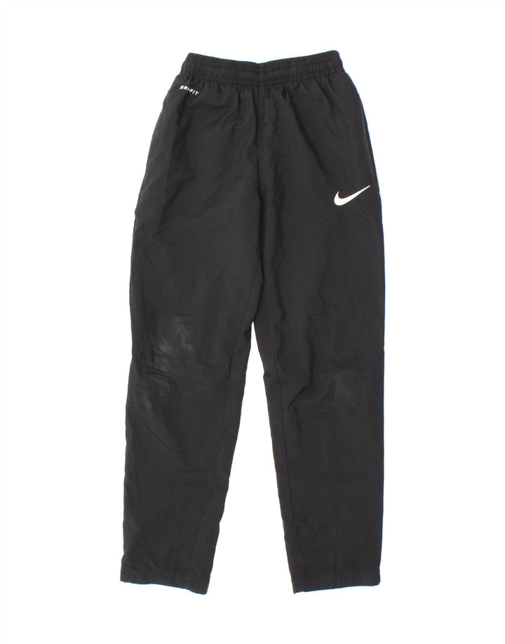 NIKE Boys Dri Fit Tracksuit Trousers 6-7 Years XS  Black Polyester Vintage Nike and Second-Hand Nike from Messina Hembry 