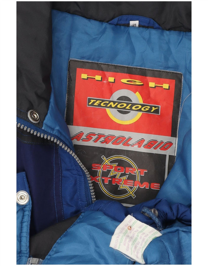 Jachetă de schi pentru bărbați Astrolabio US 48 4XL Albastru din poliamidă bloc de culoare