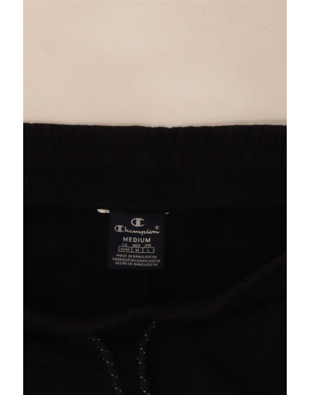 Champion Shorts Deportivos Gráficos Para Hombre Negro Mediano