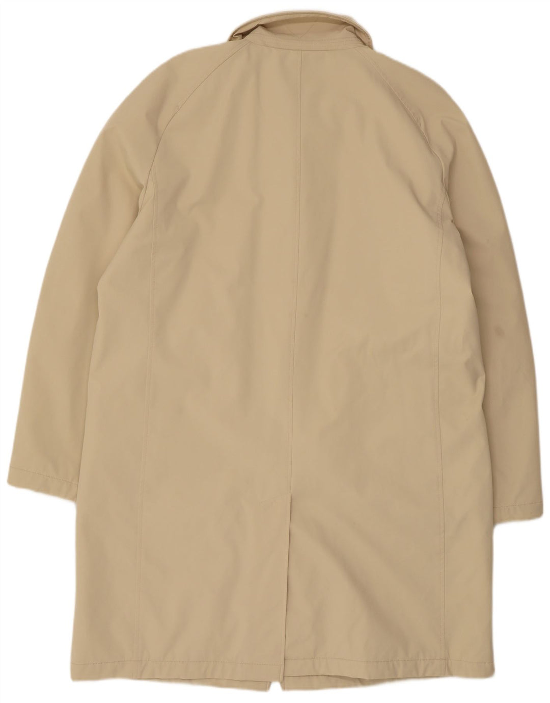 Reiss Mens Overcoat UK 42 XL Beige Polyamide