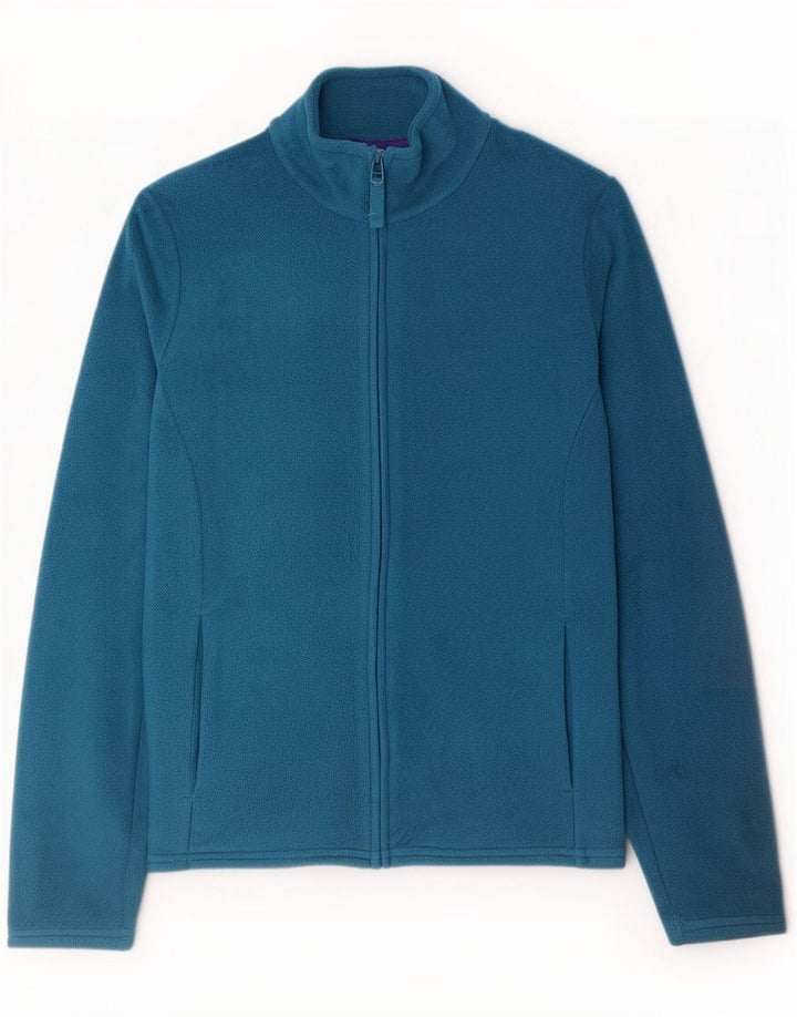 Marks & Spencer Chaqueta polar para mujer UK 8 Small Poliéster azul