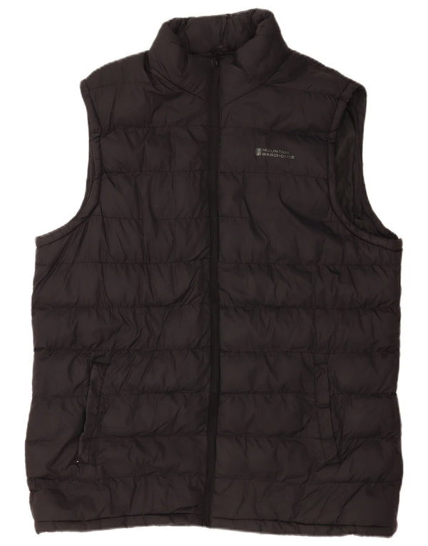 Chaleco acolchado para hombre Mountain Warehouse UK 42 XL Nylon negro