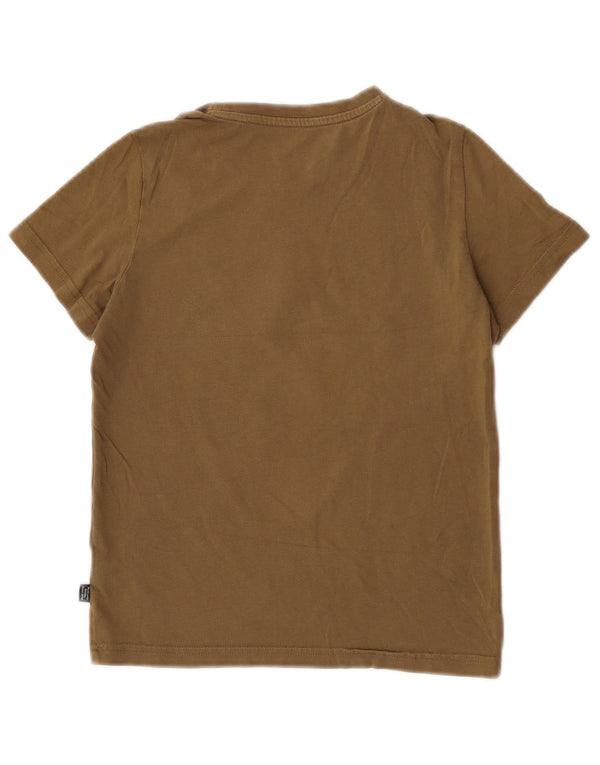 Puma T-Shirt Graphique Garçon 9-10 ans Kaki