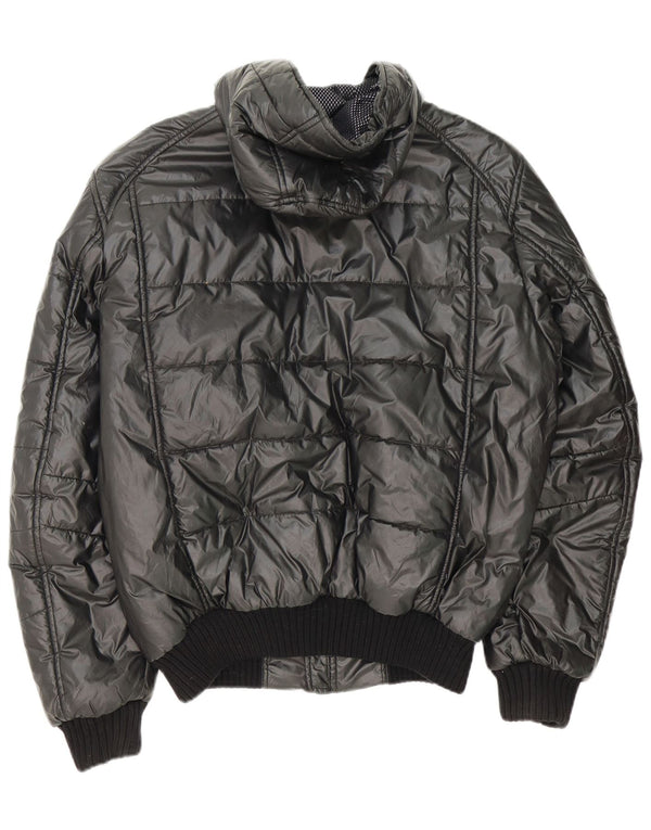 Kurtka męska Refrigiwear Sixty z kapturem, wyściełana UK 42 XL, szary poliester