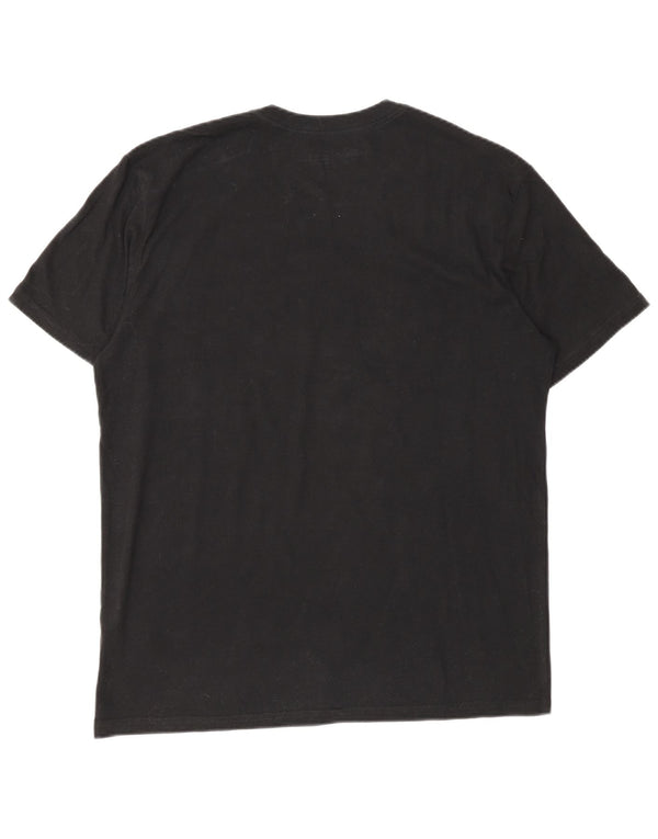 Hard Rock Cafe Mens Munich Graphic Camiseta Top Grande Algodón Negro