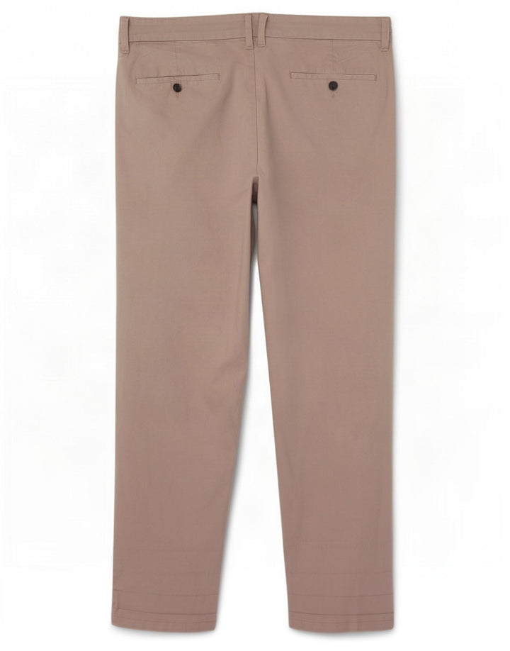 Pantaloni chino slim da donna Marks & Spencer W36 L29 cotone grigio