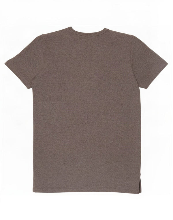 Adidas Mens T-Shirt Top Medium Grey Cotton