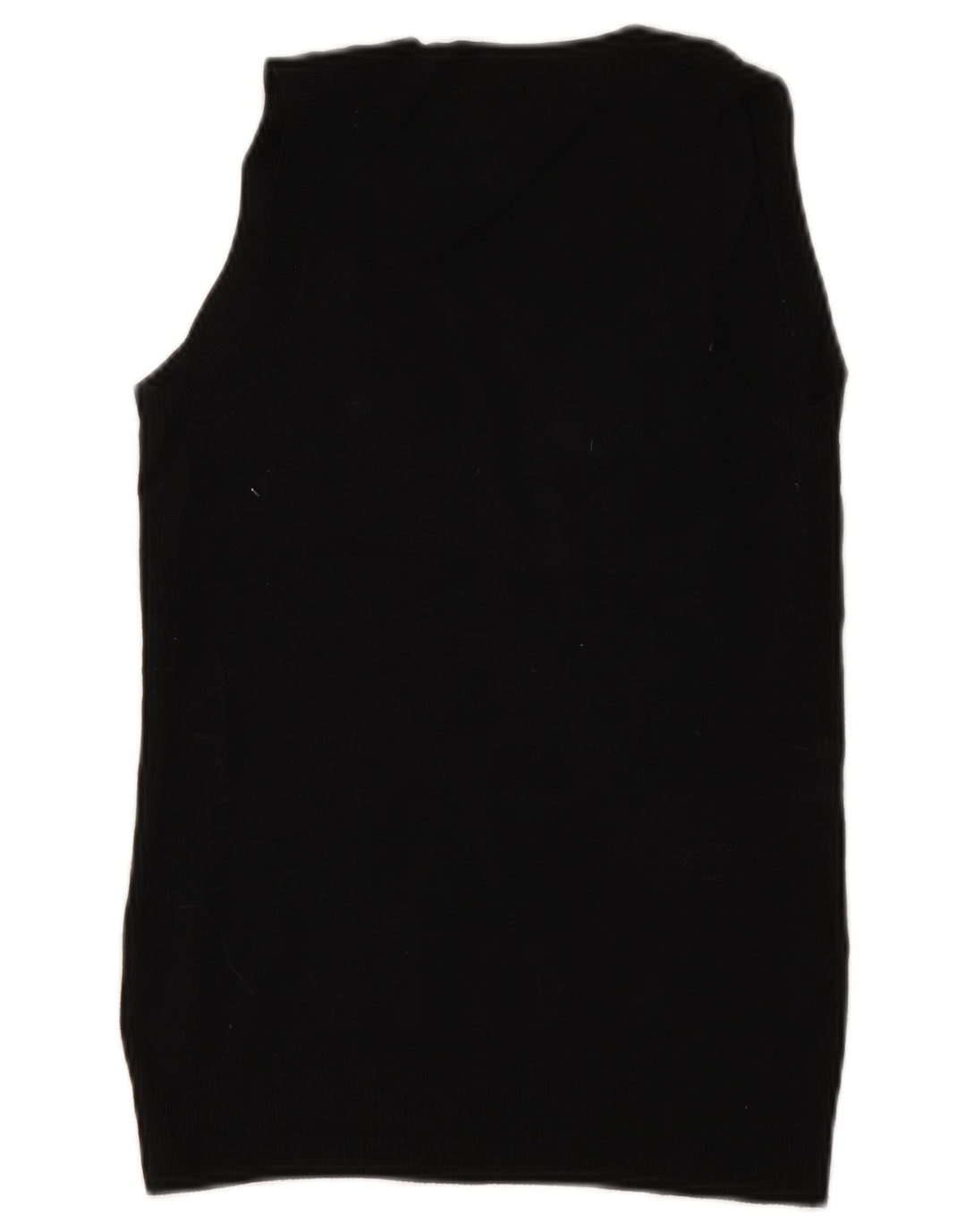 Zara Dame Vest Tank Top UK 10 Lille Sort
