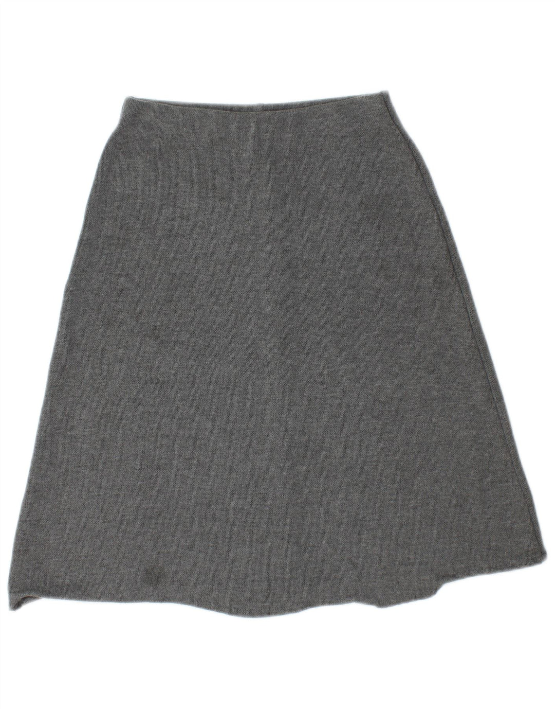 Zara Dame A-Line nederdel Small W28 Grå Polyester