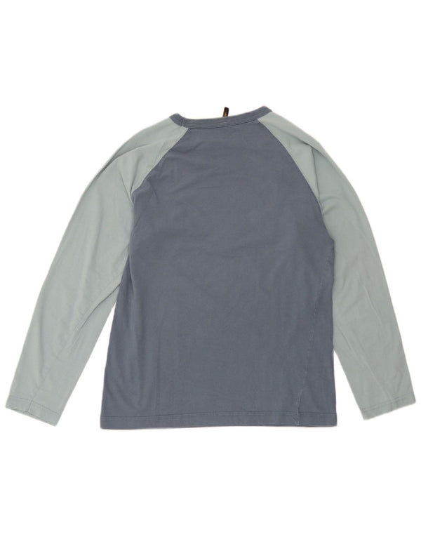 Lee Mens Kansas City Graphic Top μακριά μανίκια μικρό μπλε χρώμα