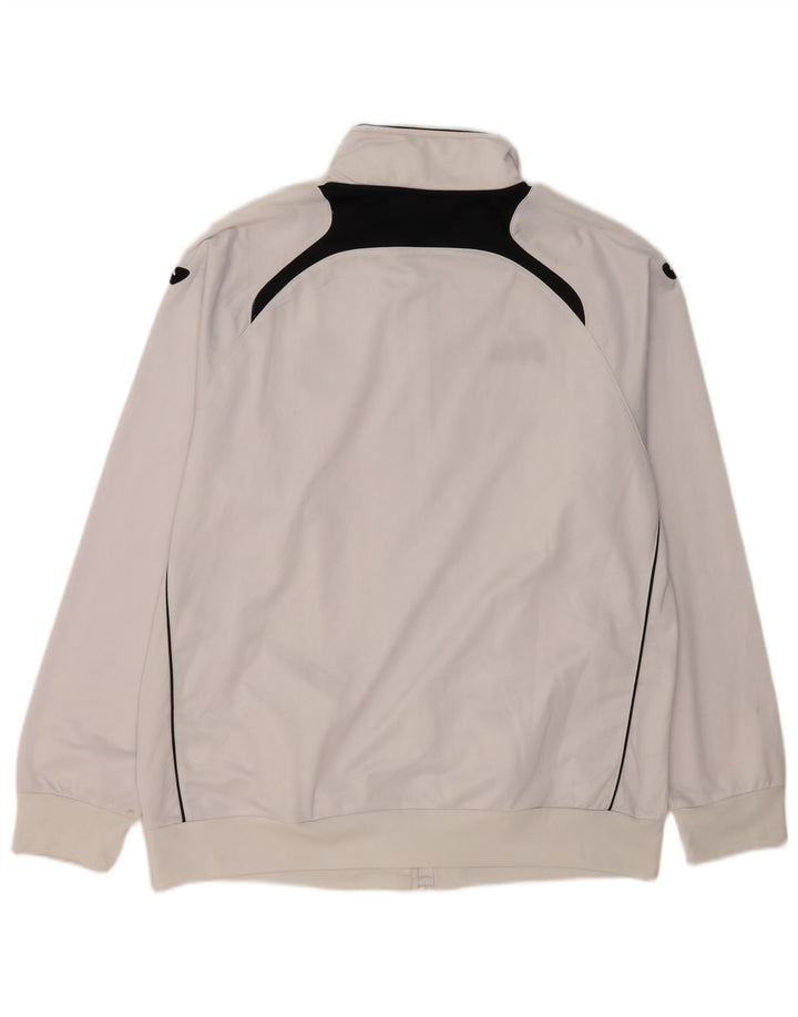 JOMA Mens Tracksuit Top Jacket 2XL White Colourblock Polyester