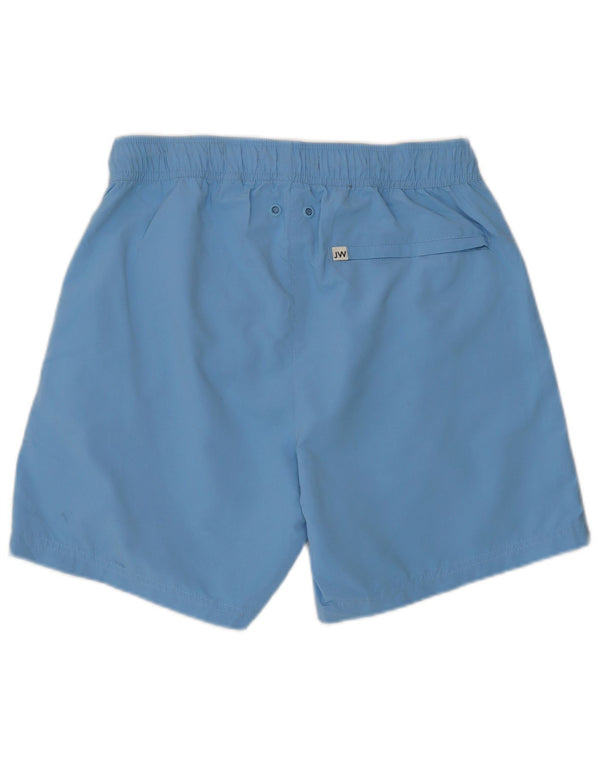 Jack Wills Mens Swimming Shorts Medium Blue Polyester