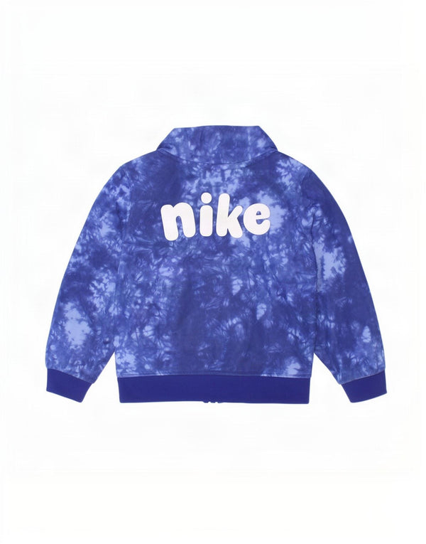 Giacca da tuta grafica Nike da bambino, 18-24 mesi, blu tie dye
