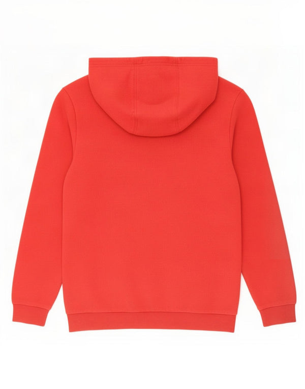 Adidas hættetrøje til drenge 11-12 år Rød Colourblock Bomuld