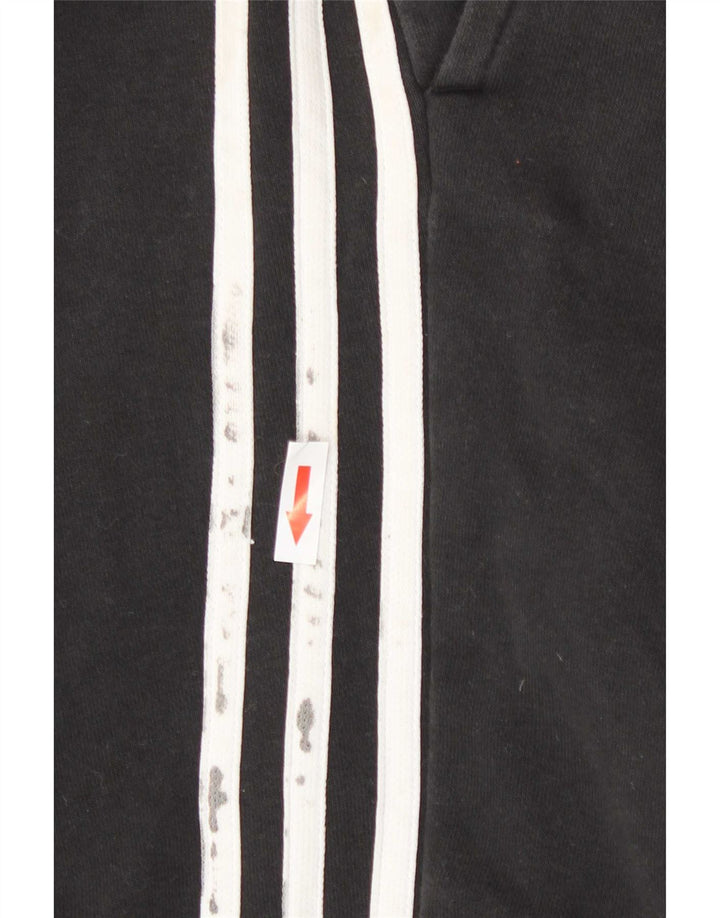 Pantaloncini sportivi Adidas da uomo medio cotone nero