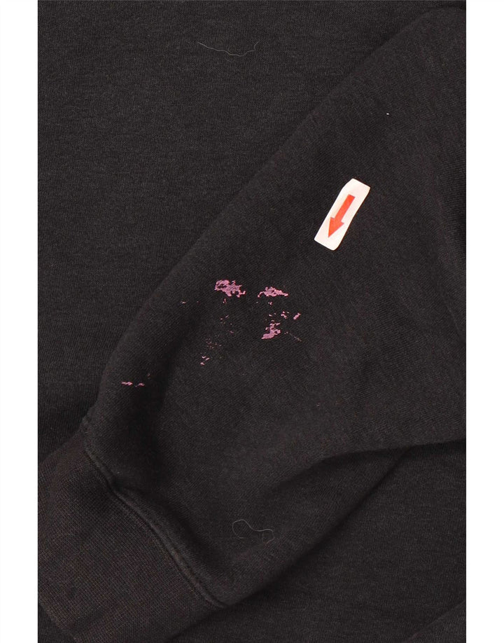 Nike Womens Air Graphic Oversized Sweatshirt Jumper UK 16 Large Black
