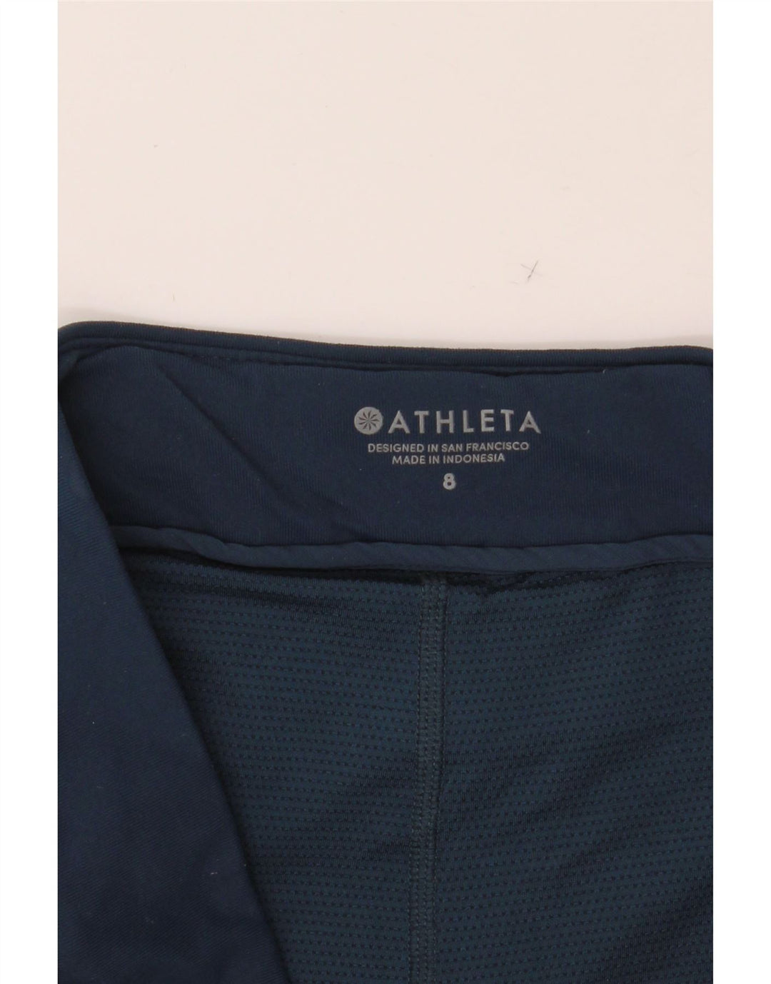 ATHLETA Womens Cargo Skirt US 8 Medium W30 Navy Blue Vintage Athleta and Second-Hand Athleta from Messina Hembry 