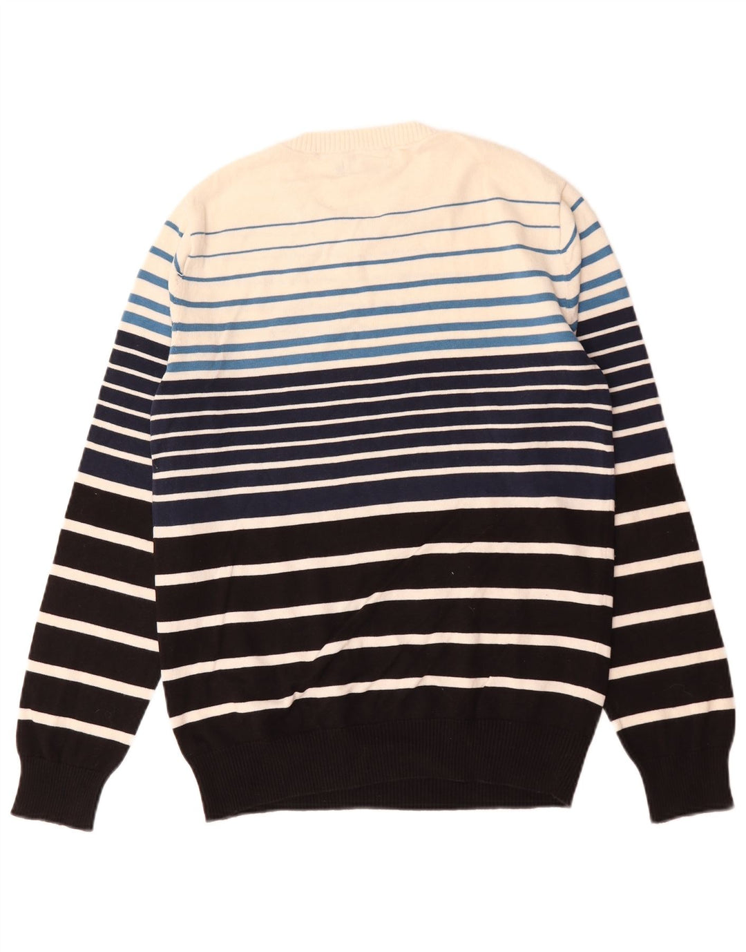 Jack & Jones Herre sweater med rund hals, medium sort Colourblock Bomuld
