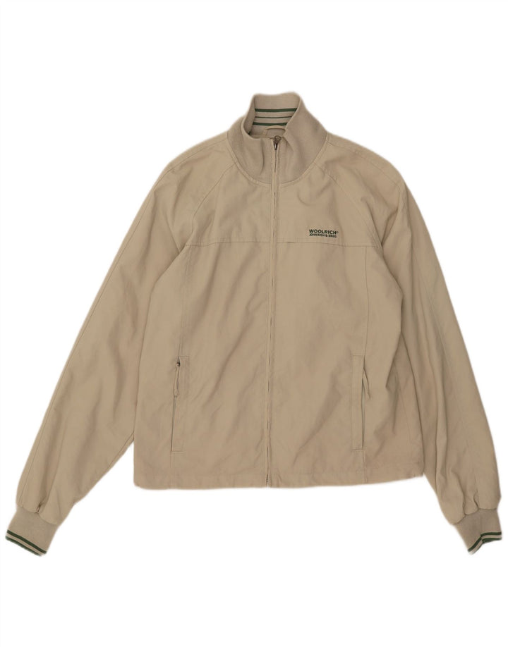 Giubbotto bomber da uomo Woolrich UK 38 Nylon beige medio
