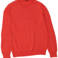 Zara Mens Crew Neck Jumper Sweater Medium Red Cotton
