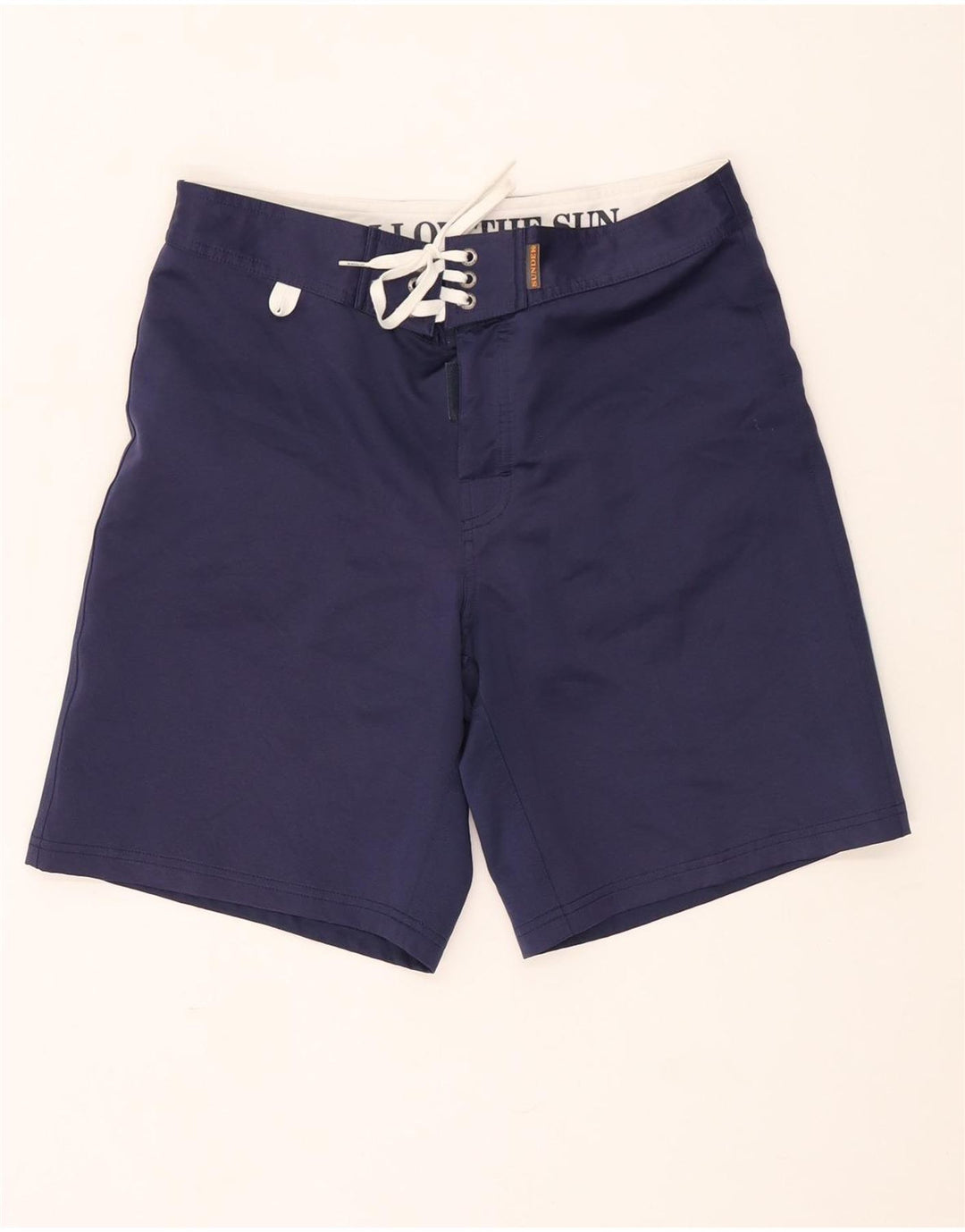Sundek Mens Regular Fit Graphic Swimming Shorts Medium W30 L8 Blue