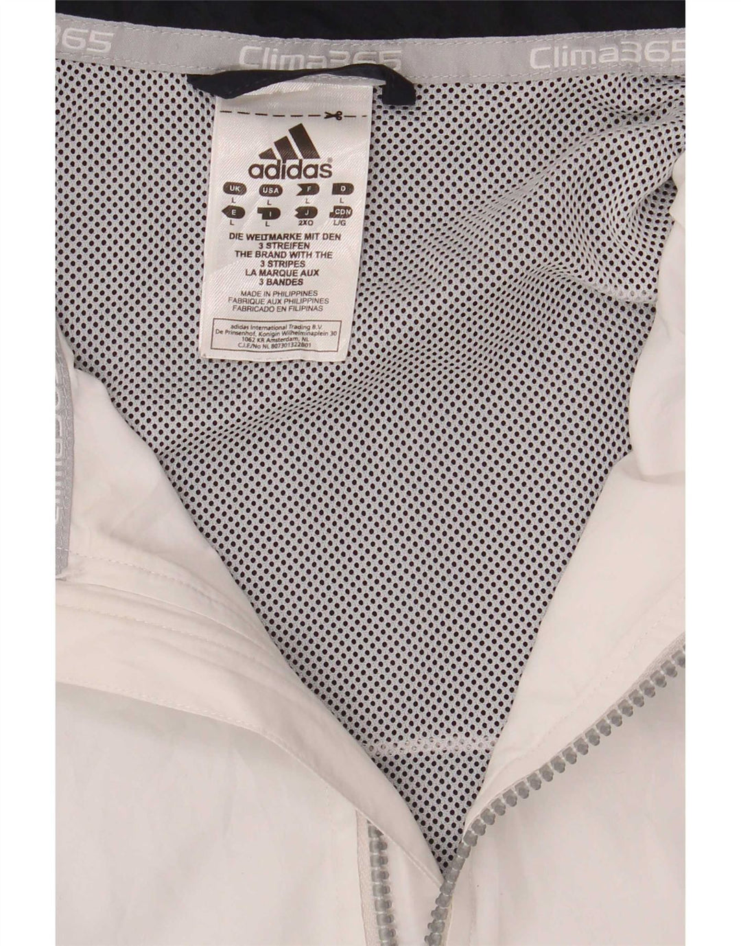 Adidas Mens Climacool Chándal Top Chaqueta Grande Azul Marino Colorblock