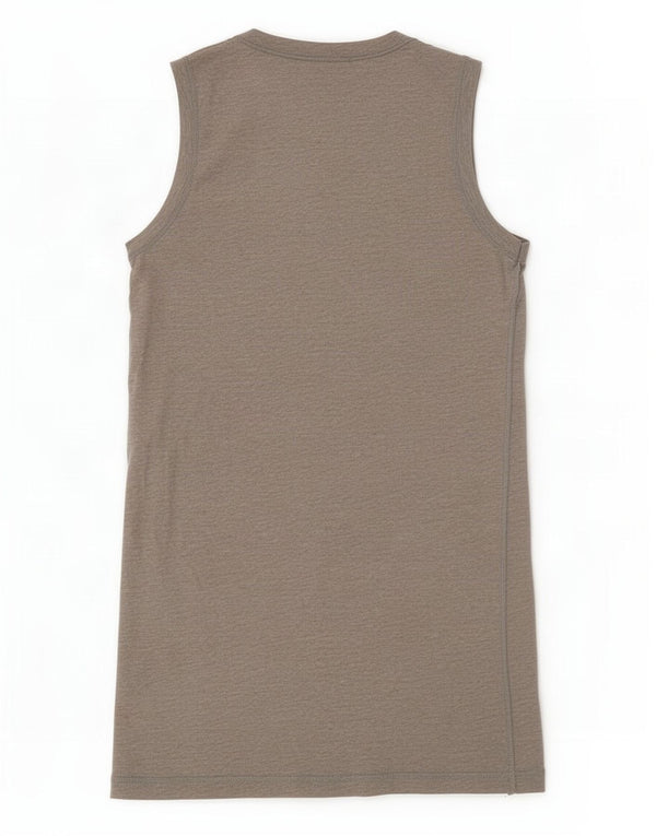Dolce & Gabbana Damen Grafik-Weste-Top IT 40 Small Grau meliert