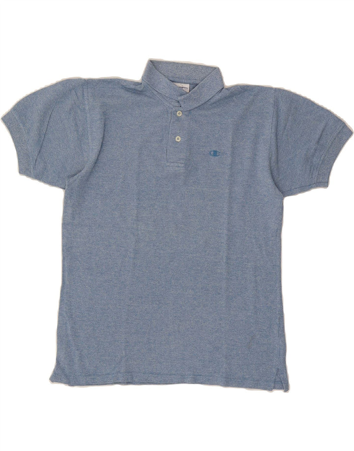 CHAMPION Mens Polo Shirt Small Blue Cotton Vintage Champion and Second-Hand Champion from Messina Hembry 