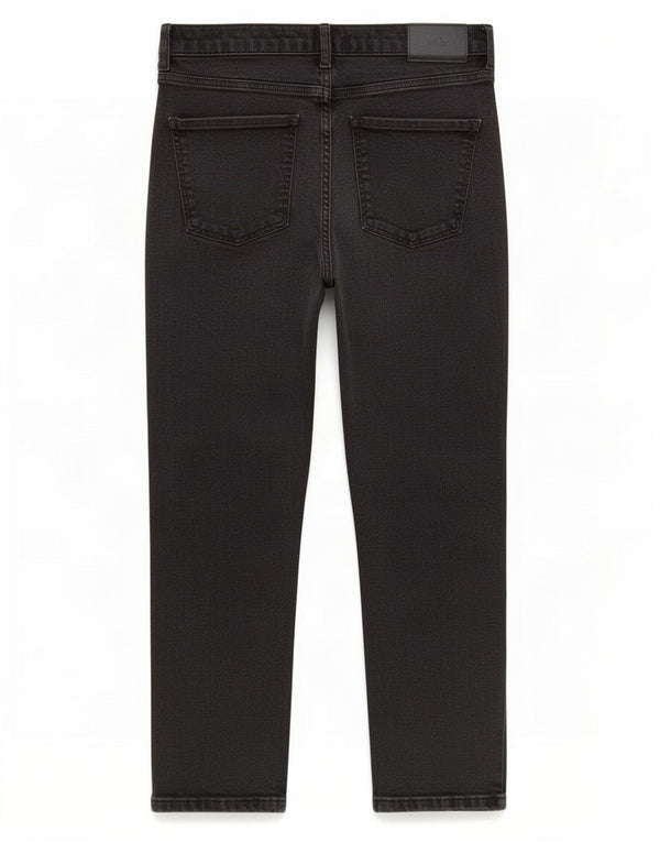 Marks & Spencer Jean droit pour femme UK 16 Large W32 L25 Coton noir