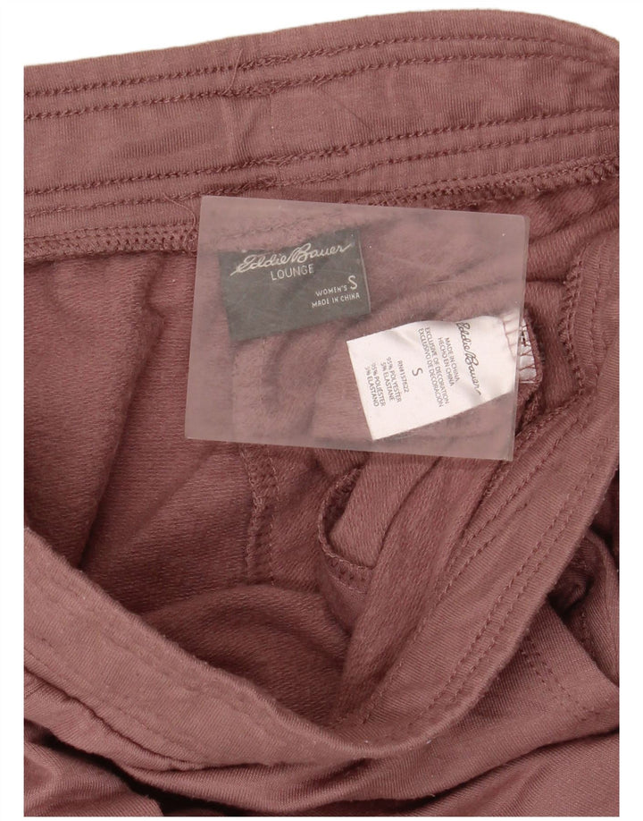 Pantaloni da tuta da donna Eddie Bauer Joggers UK 10 Small Poliestere rosa