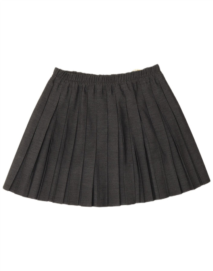 Ecco Kvinde Kniv Plisseret nederdel EU 42 Large W32 Grå Viscose